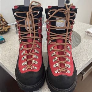Diemme Red and Black Hiking Boots